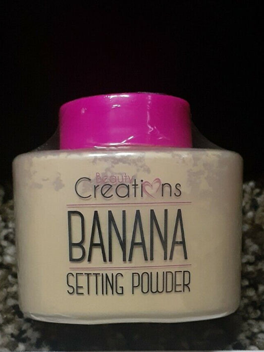 Beauty Creations Banana Setting Loose Powder Long Lasting Matte Finish