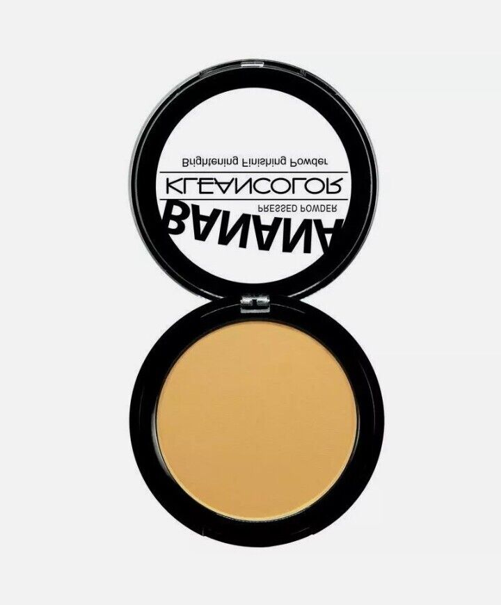 2 pcs Kleancolor BRIGHTENING FINISHING POWDER- Banana Pressed Powder