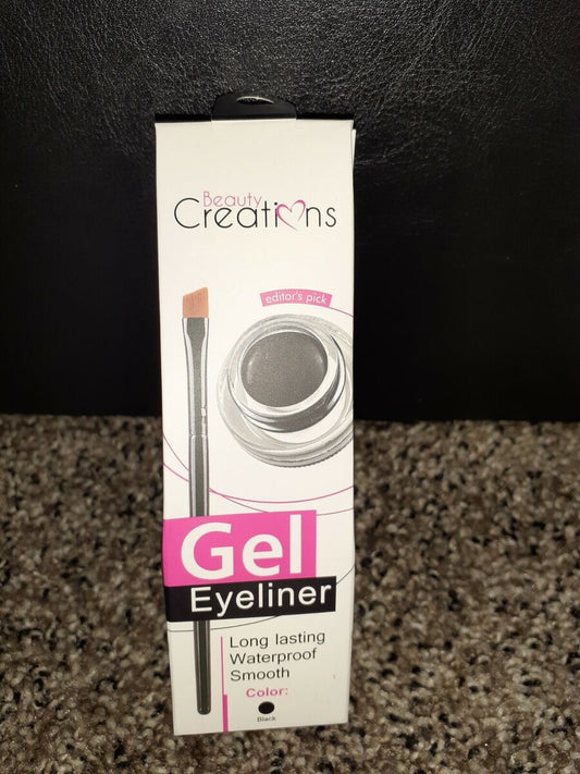 Beauty Creations Black Gel Eyeliner Long Lasting Waterproof