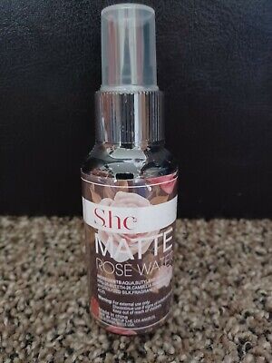S.he Makeup Rose Water Matte Setting Makeup Spray